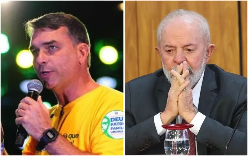Ipespe/Abrapel aponta 52,7% dos votos válidos para Flávio, contra 47,3% de Lula; metade dos entrevistados desaprova o governo petista